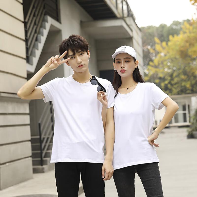 LD-SIMUM Unisex Modal Round Neck Short Sleeve T-Shirt 3XL