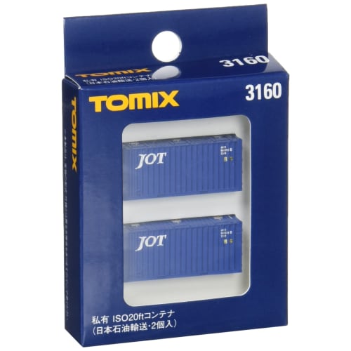

Контейнер ISO20 футов TOMIX N gauge 3160 (Японская нефтяная транспортировка, 2 шт.)