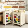 Cesta De Lavandería Plegable, Organizador De Ropa Sucia Y Juguetes De Gran Capacidad Para Baño