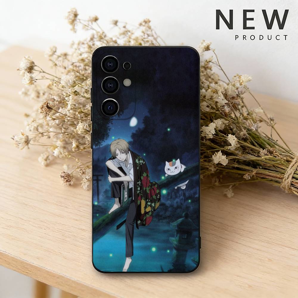 Anime S-Sensei N-Natsume Phone Case For Samsung S26,25,24,23,22,21,20,30,Ultra,Plus,Fe,Lite Black Shell
