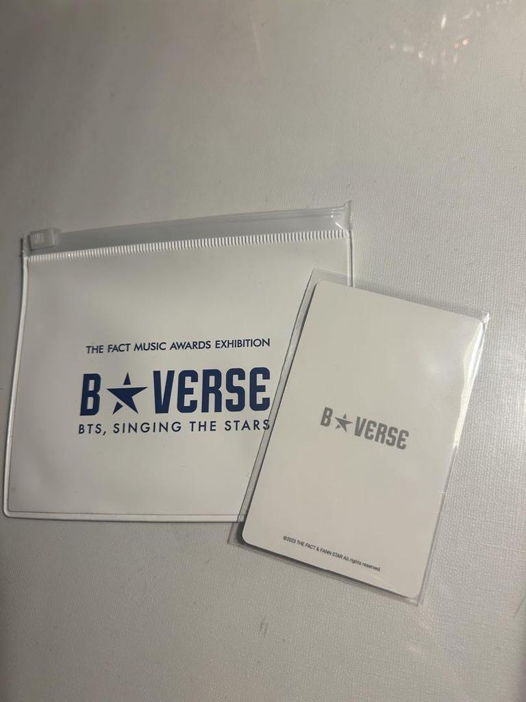 [USED] BTS Jungkook Trading Card BVERSE