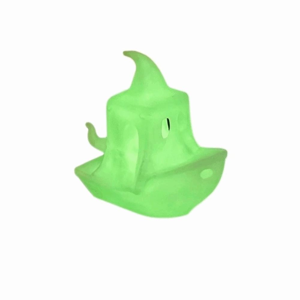 Novelty Halloween Ornaments Decoration 3D Printed Pumpkin Statue Funny Witch Pot Sculpture Fidget Clicker Halloween Party