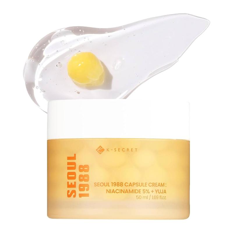 

[K-SECRET] Капсульный крем Seoul 1988: Ниацинамид 5% + Юдзу 50 мл