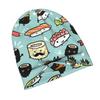 Cute Sushi, Kawaii Sushi Characters, Drawstring Bags, Modern Adult Beanie Designed To with Laid-Back Street Style Or Elevate Easy Outfits with Underst