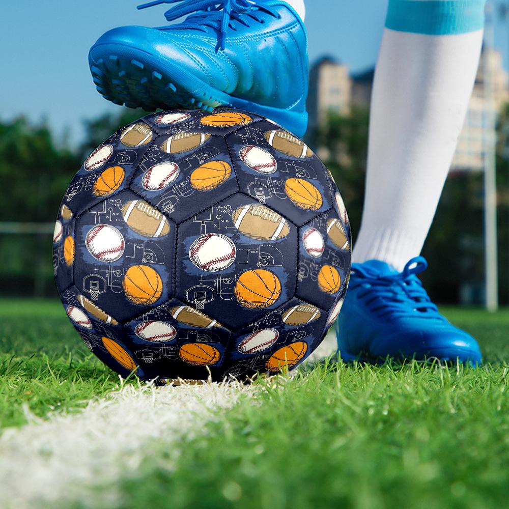 Ball Sports Theme Size 5 Soccer Ball, Suitable for Both Indoor and Outdoor Matches, a Gift Suitable for Everyone.