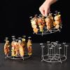 High Quality Stainless Steel Air Fryer Skewer Stand Detachable String Grill Vertical Grill Rack Skewer Holder 6Qt 8Qt