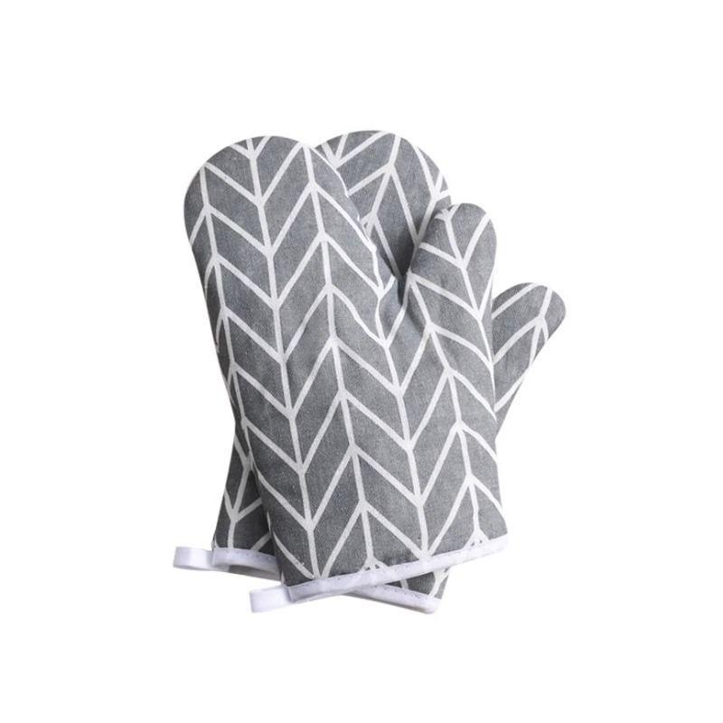 Thickened Heat-Resistant Gloves: Anti-Scald, Oven and Microwave Safe Baking Tools for Kitchen Use