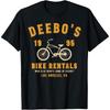 Vintage Deebo's Bike Rentals T-Shirt Nostalgic Graphic Tee