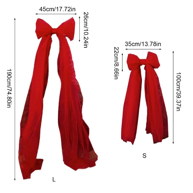 Artistic Large Tulle Ribbon Accent Perfect As Holiday Craft Supply For Christmas Decorations And Party Themes