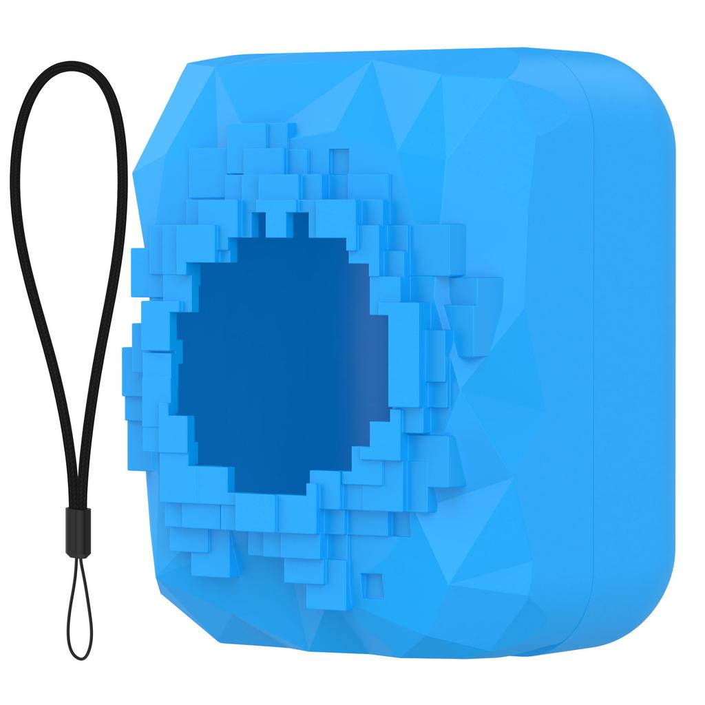 Pro Bitzee Magicals Interaktivní hračka Silikonové ochranné pouzdro Elektronický domácí stroj Pohlcující nárazy Prachový kryt se šňůrkou