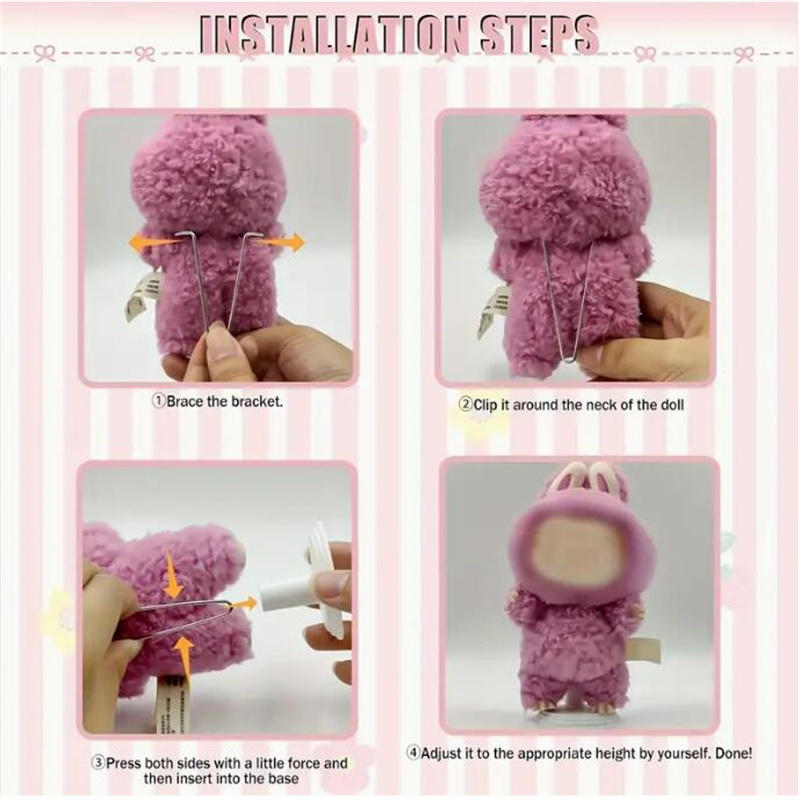 3/6 Stück Puppen Aufstellständer Plüschhalter Puppen Handhalter Ständer Foto Multifunktionales Dekoration Zubehör