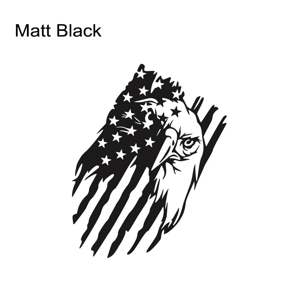 Car American Bald Eagle Flag Styling Stickers Truck Vinyl Cover Pickup Trunk Tailgate Tail Decor Decal Auto Tuning Accessories