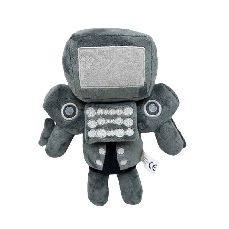 Skibidi Toilet Man Plüschtier Niedliches und Weiches Spielzeug für Kinder Tierdesign 28cm Höhe