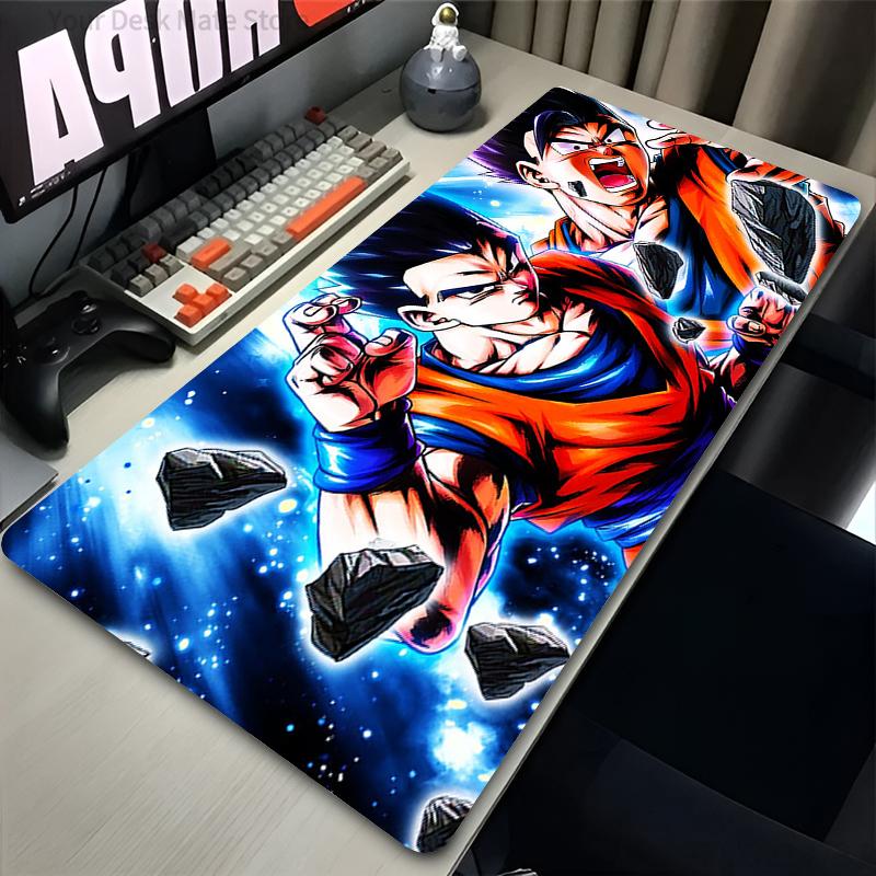 Dragon Ball Z Mouse Pad DBZ Rug XL Lockedge Large Gaming Accessories Computer Gamer Keyboard Mouse Mat Desk Mousepad For Csgo