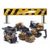 1Celsius64   Alloy Truck Engineering Car Toys Model Set for Children Gift Home Decoration