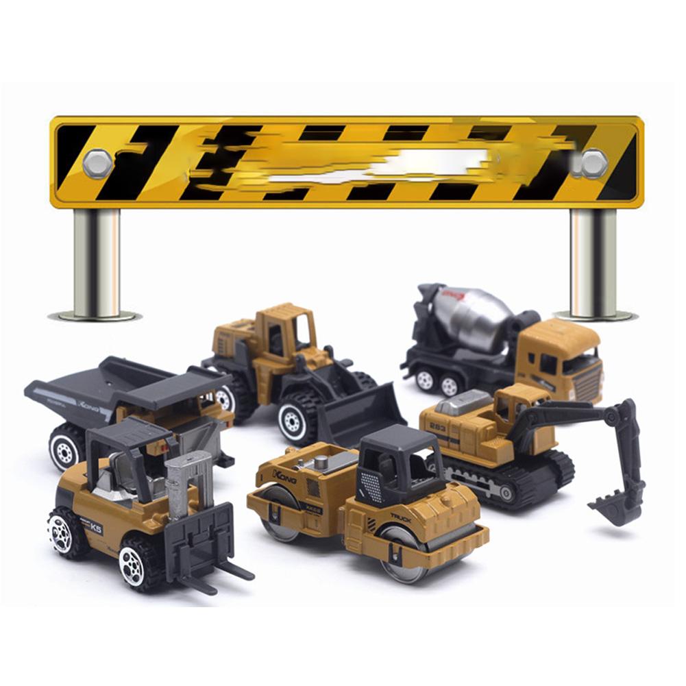 1Celsius64   Alloy Truck Engineering Car Toys Model Set for Children Gift Home Decoration