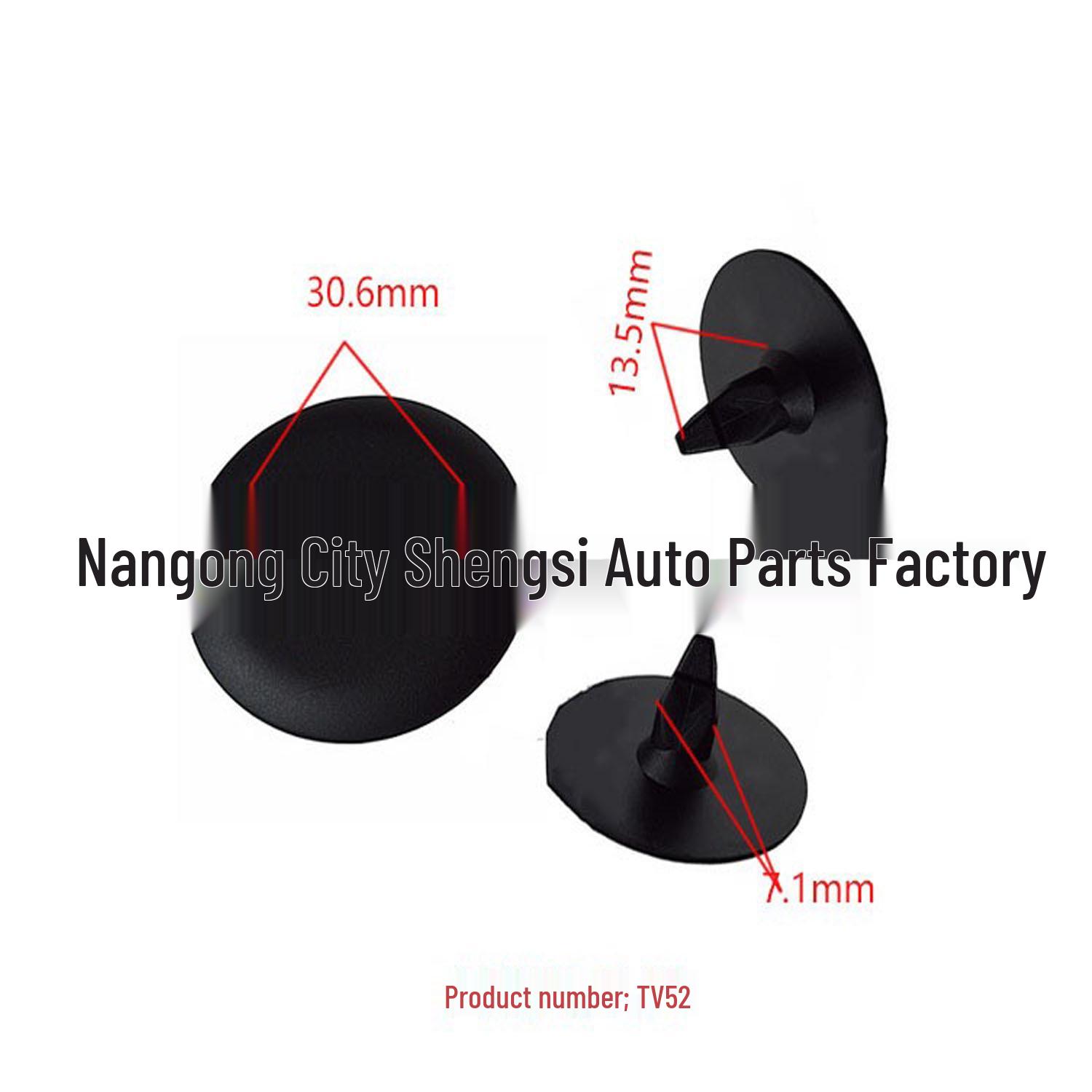 

Car Trim Panel Heat Insulation Fixing Clip 10000 Clips