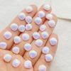 100 pièces Résine 3D Mignon Mini AB Coquillage Coloré Ongle Plat Dos Strass Scrapbooking DIY Mariage Applique Décoration Bijoux Accessoires