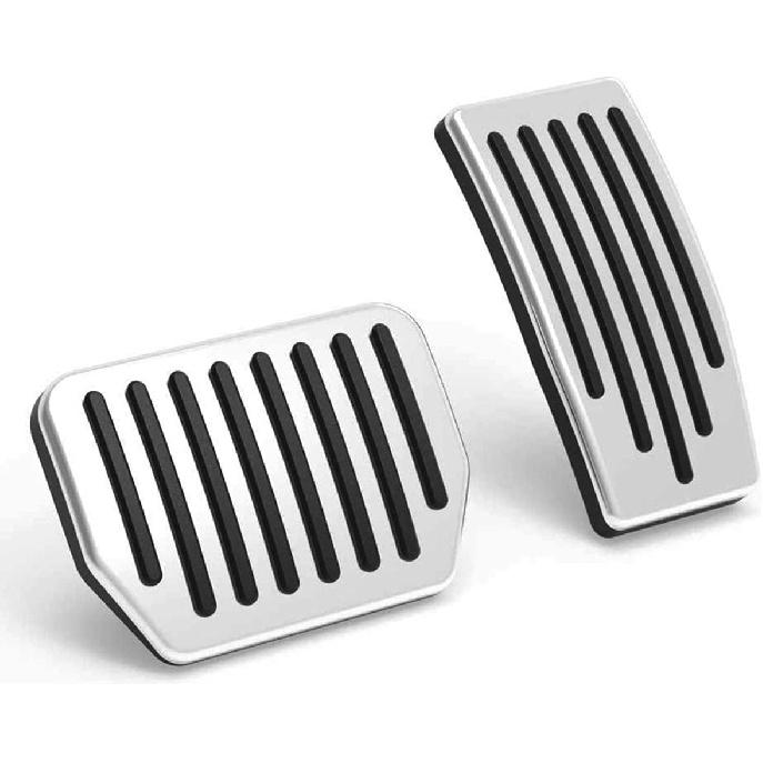 

Topfit for Tesla Performance Pedal Pads Cover Foot Aluminum Non-Slip Pedals for Model Y(Juniper) Model 3(Highland) and Tesla Model 3/Y 2017-2026 2022 Tesla Model 3& Model