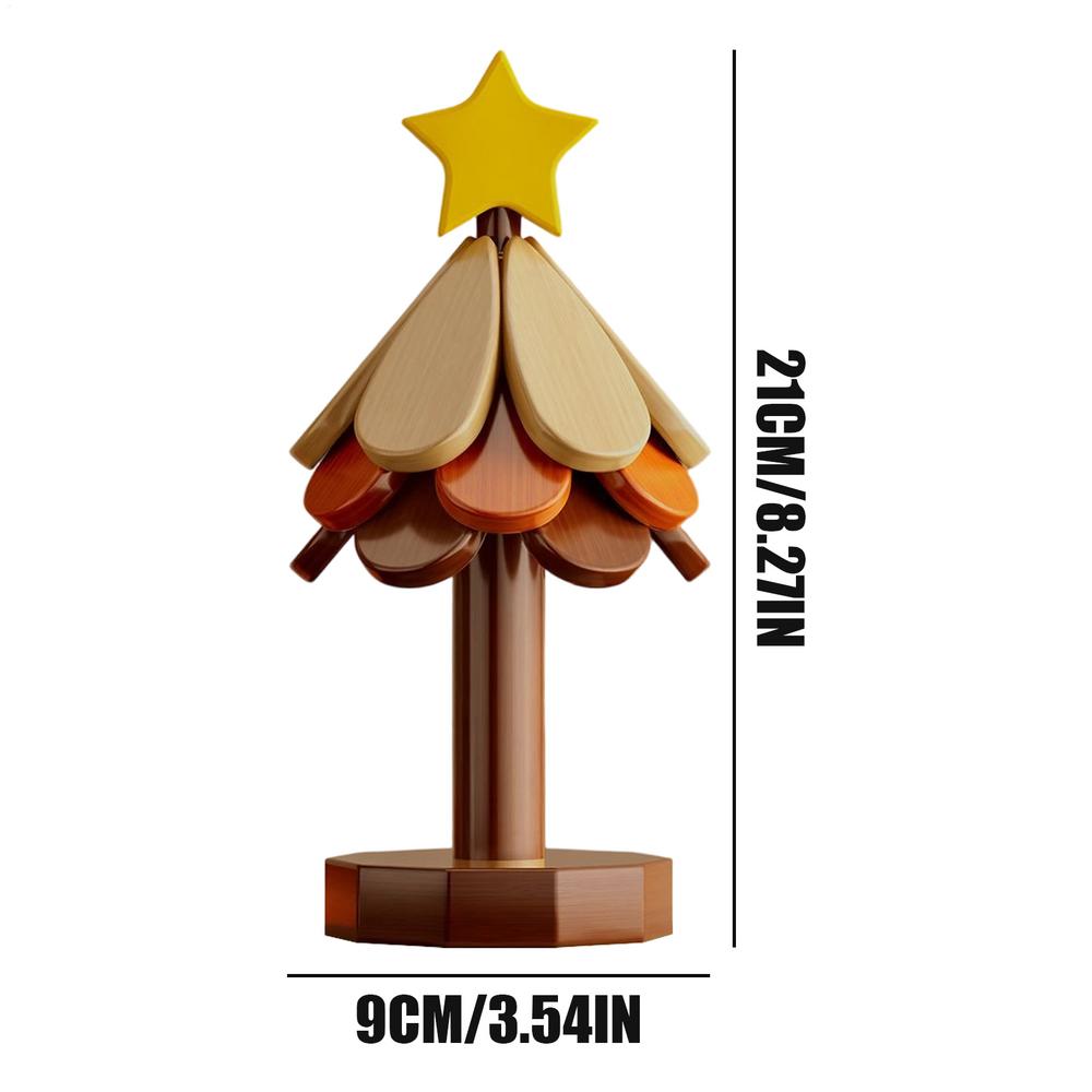 Tree Shaped Trivet Set Christmas Wooden Insulation Trivet Coaster Kitchen Pan Coaster Set For Kitchen Dining Table Apartment