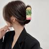 Hair Clip Pencil Shape Acetic Acid Back Head Hair Claw Anti-slip Teeth Lightweight Colorfast Large Shark Hair Claw
