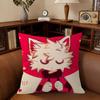 Boykisser Silly Cat Cute Personalized Picture Text Home Decorative Pillows Household Gifts 45X45Cm