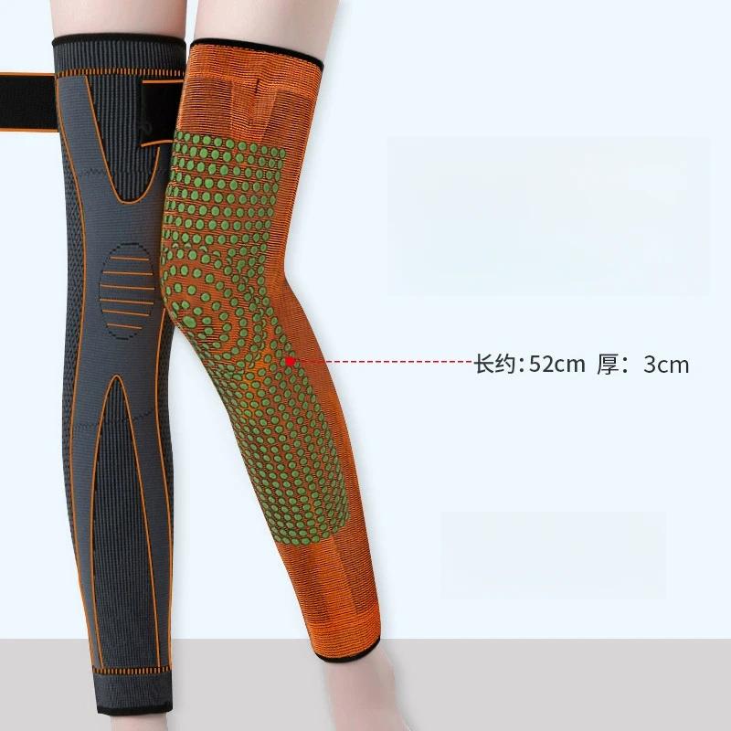1 pár Protiskluzové chrániče kolen Elastický dlouhý návlek na nohu Bandáž Tlakové chrániče kolen Běh Sporty Hřejivé doplňky pro ochranu nohou