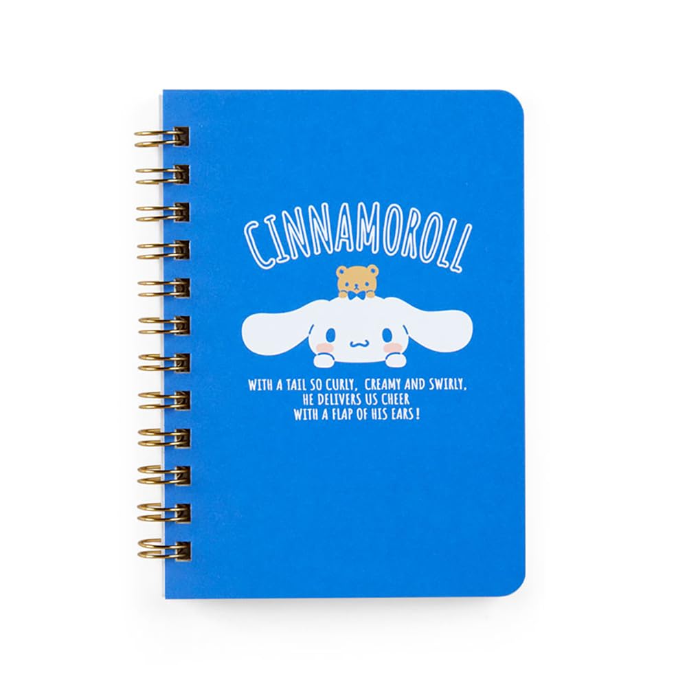 

Sanrio B7 Ring x 10 x 091651 Notebook, Cinnamoroll, 12.8 1.5 cm, Character,