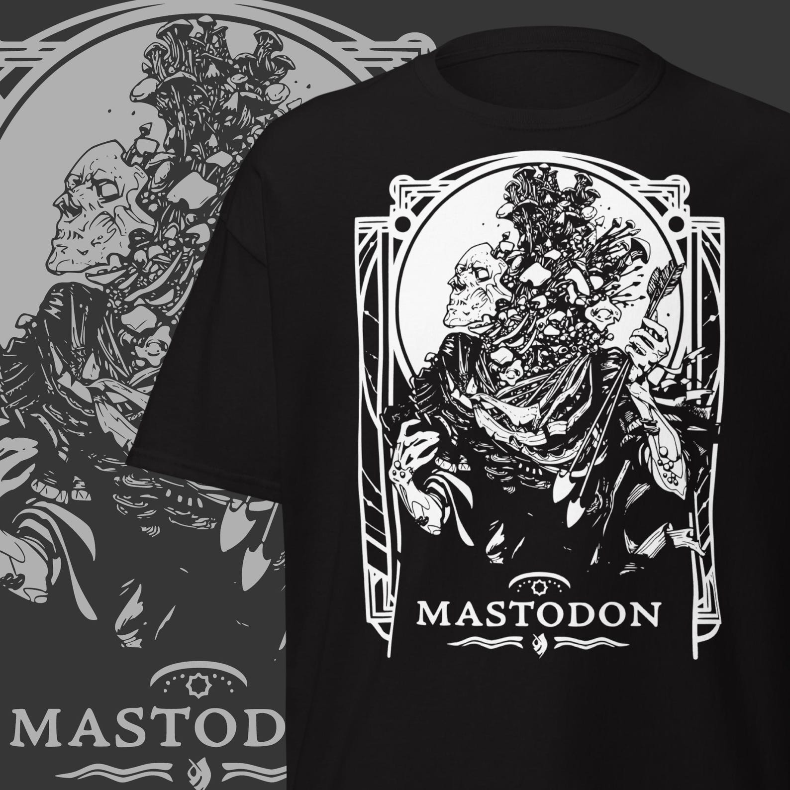 Mastodon T-shirt Metal Band Merch L