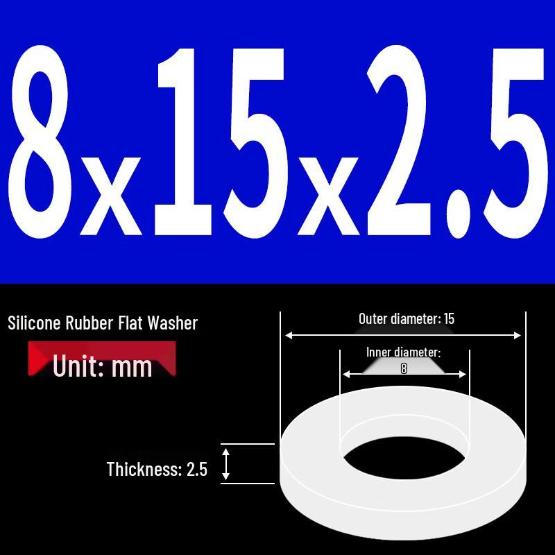 Silicone Rubber Flat Gasket