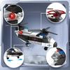 SWAT City Police Plane Building Blocks Dual-Rotor Helicopter Famous Car DIY MOC Classic Model Bricks for Children Kits