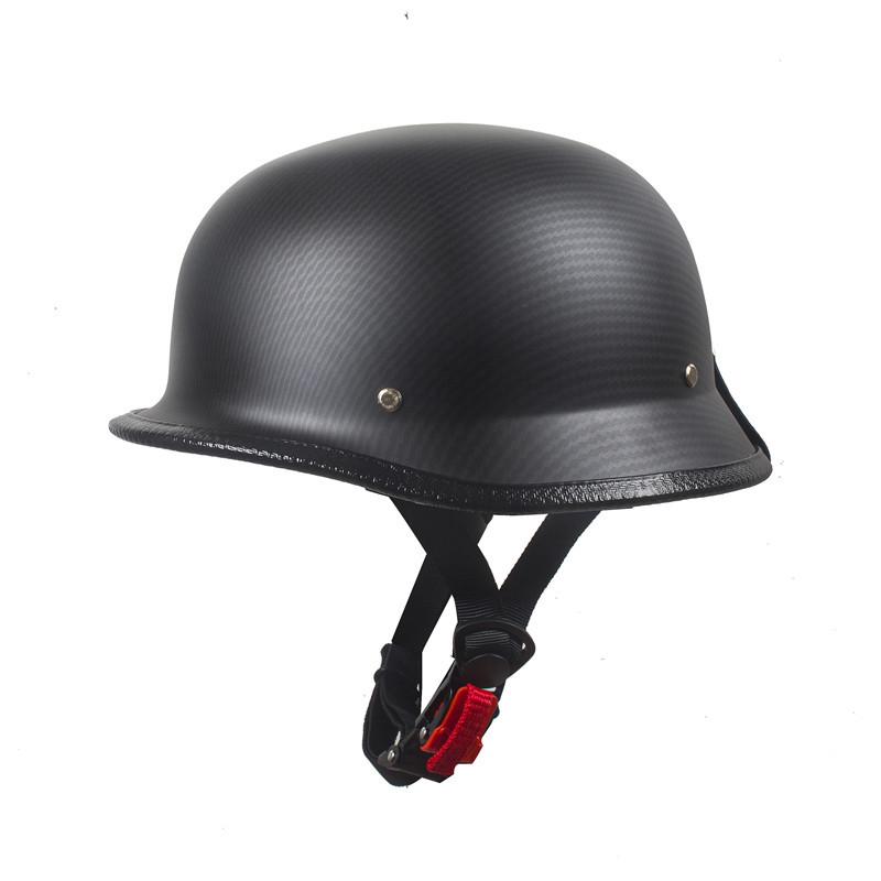 German-Style Retro ABS Electric Scooter Half Helmet