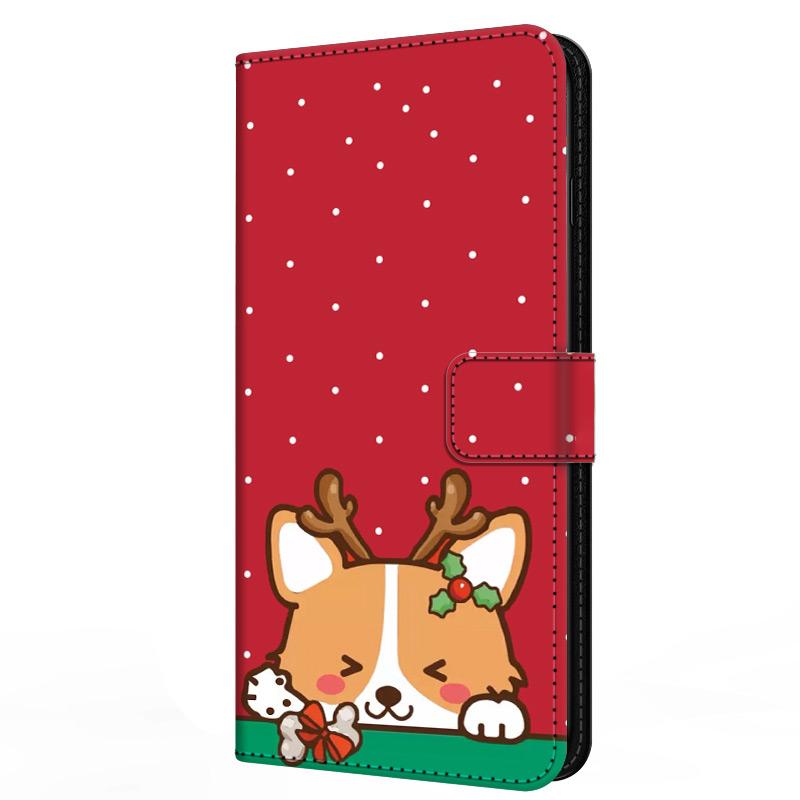 Leather Case For Honor 300 Honor300 Ultra Card Stand Book Cover For Magnetic Wallet Phone Bumper Merry Christmas Shell Flip Para
