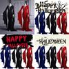 Trendy New Halloween Sexy V Neck Dress With Flare Sleeves Available In Red Black And Blue Sizes S To 5xl For A Chic Retro Look