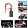 Żeńskie gniazdo zapalniczki samochodowej - 12V 24V Zamiennik samochodowy 1ft Kabel zapalniczki Adapter złącza Kabel zasilający ładowarki (2)