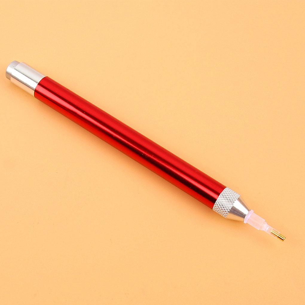Wear-resistant Luminous Painting Tool Handy Sticker Lighting Professional Replaceable Battery Charged Point Drill Pens