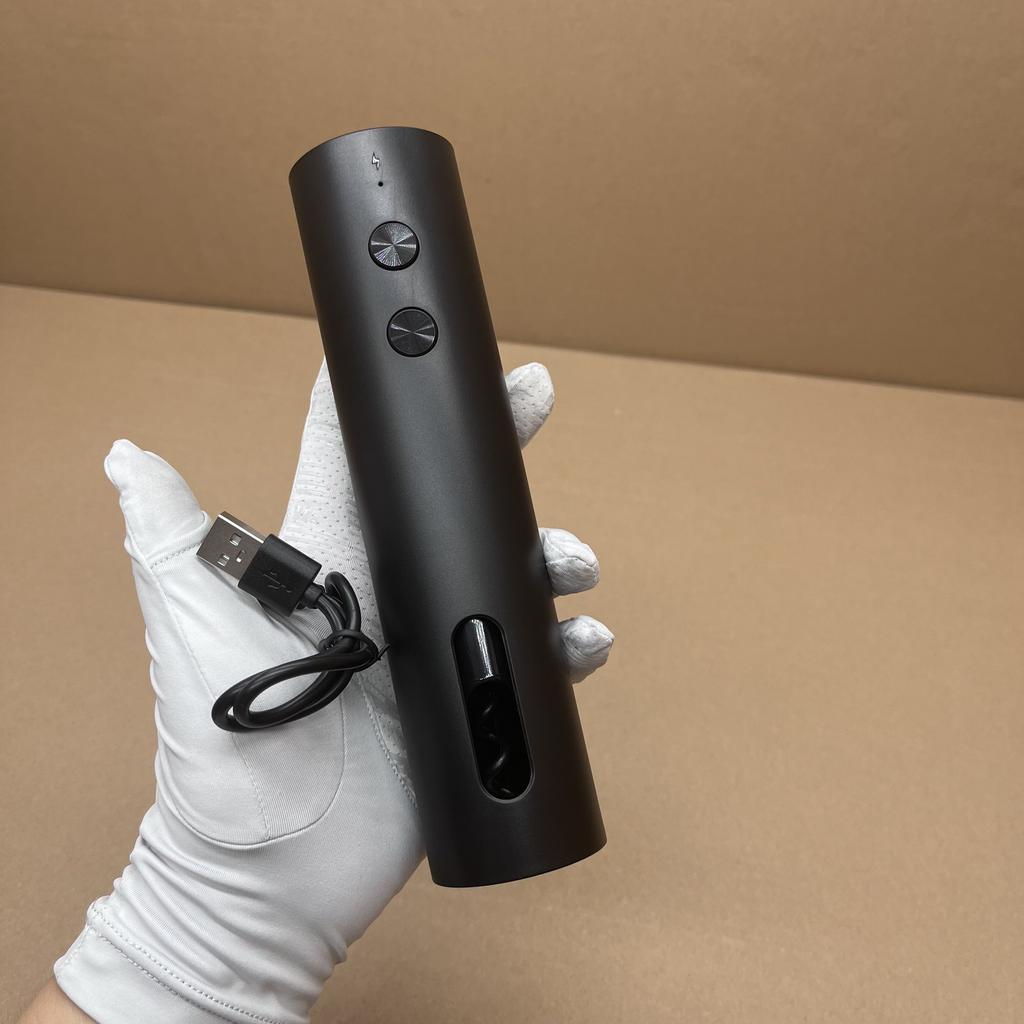 New Electric Automatic Wine Opener Rechargeable Corkscrew Wine Bottle Opener With USB Cable
