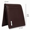 Men Casual Genuine Leather RFID Wallet - Regular Size  (6 Card Slots)