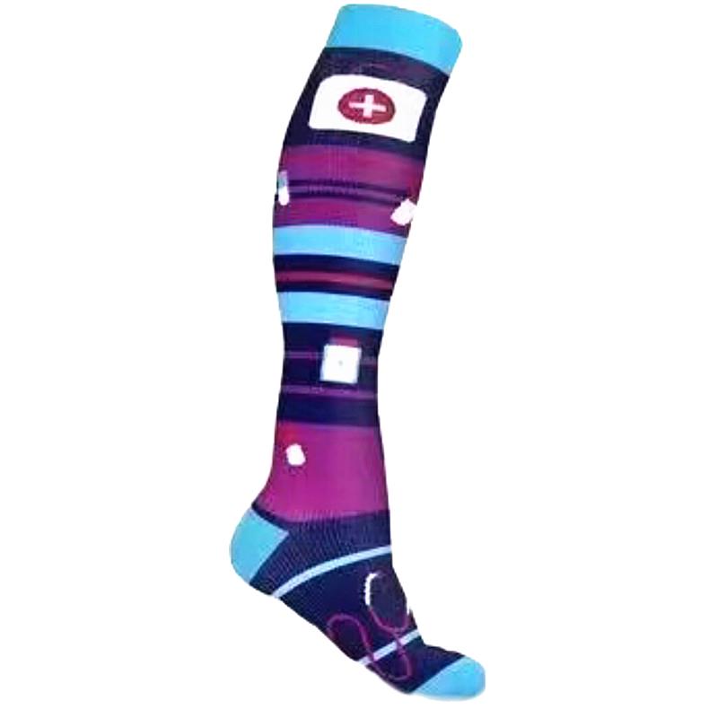 58Styles Men Women Compression Socks Fit Outdoor Sports Compression Socks For Anti Fatigue Pain Relief Knee Varicose Veins Socks
