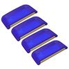 4 Pcs Fabric Sweater Comb Blue Light Weight Portable Small Clothes Ball Remover Sweater Fabric Shaver