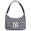 Monogram Polyester Shoulder Bag Unisex Marine Blue (Unisex) Shoulder Bags 32BG33111 50N