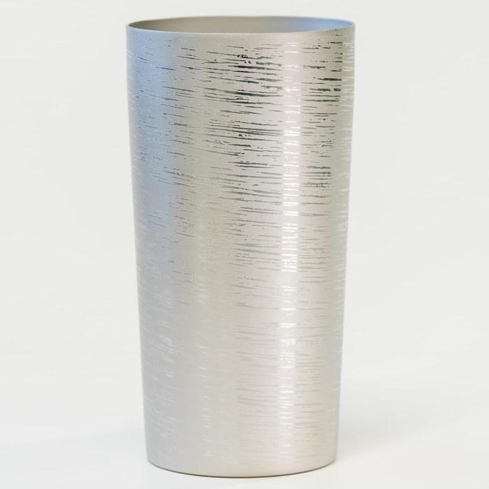 HORIE Titanium Double-Wall Tumbler 350ml, Silver, 70x135mm