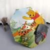Winnie-the-Pooh, Friendship Themed Automatic Opening and Closing Umbrella, Brightly Colored 8-rib Portable Umbrella, Suitable for Men and Women, A Per