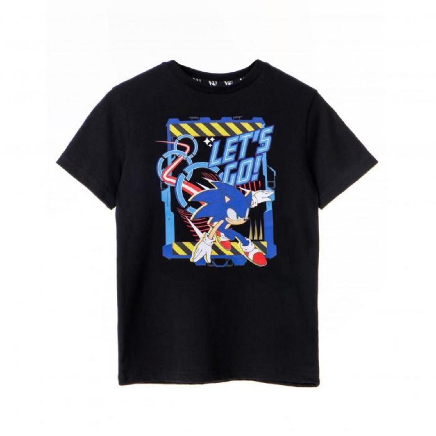 

Sonic The Hedgehog Boys LetÂ´s Go! Short-Sleeved T-Shirt S разноцветный