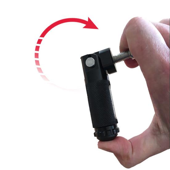 2ks hliníkové univerzální motocyklové skládací nožní pedály na motocykly