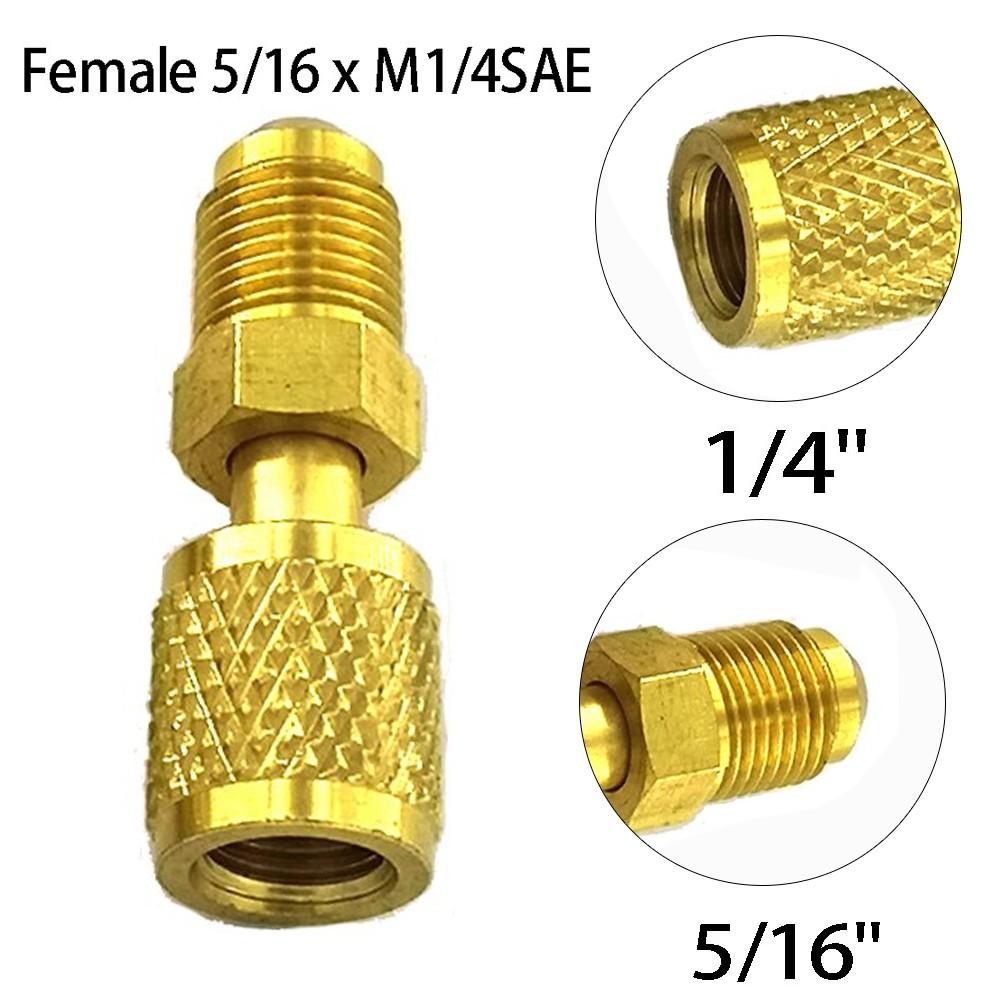 Adapter Female 5/16 X M1/4SAE For Air Conditioning S R32 R410a