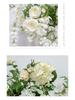 Golden Shower Flower Row Wedding Arch - Outdoor Wall Hanging Decoration