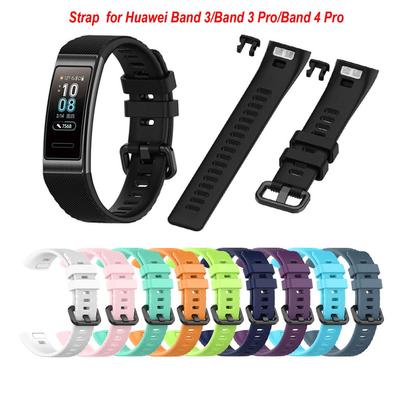 Replacement Original Soft Fashion Strap Bracelet for Huawei Band 3/Band 3 Pro/Band 4 Pro Silicone Watchband