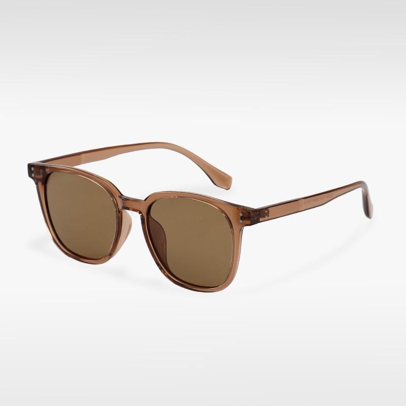 

High-quality P202306-1 Korean Version Tea-colored Sunglasses Women s Retro Chic Big Face Slimming StyleF