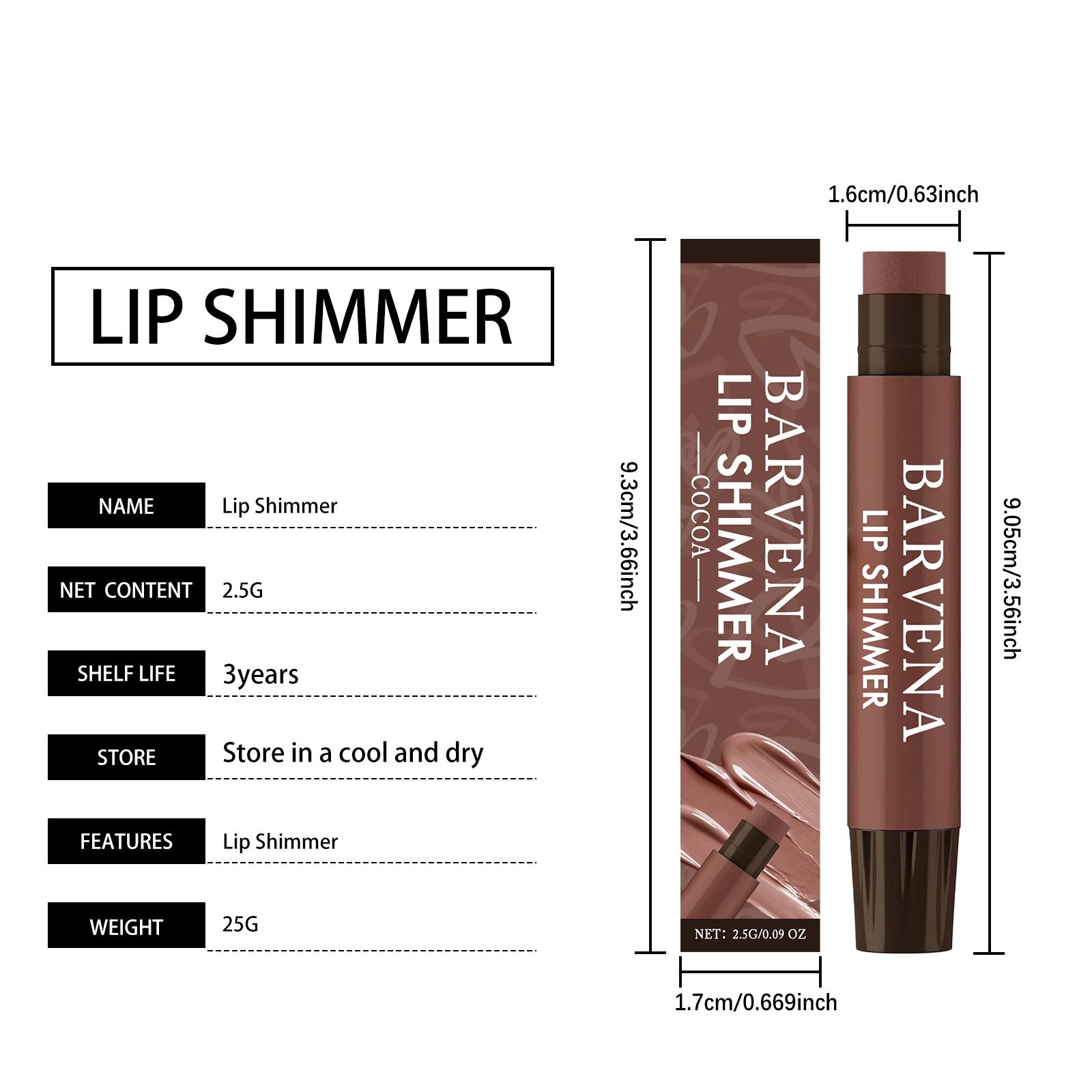 Cocoa Color Moisturizing Lip Balm, Multi-Color Lip Care Stick, Gentle Hydrating Nourish Dry Lips, Daily Portable Lip Moisturizer 1pc